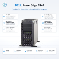 Server Tower Dell PowerEdge T440 Berkinerja Tinggi dengan Intel Xeon, Workstation Server PowerEdge T440