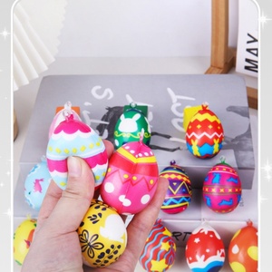 Easter <b>Egg</b> <b>Toy</b> Pu Slow Rebound Color Printing <b>Egg</b> Bunny Squeeze Play Release Stress Ball <b>Toy</b> Wholesale Easter Holiday Supplies - Product Image 5