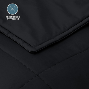 Manta Ponderada Tejida para Adultos, de Alta Calidad, con Logotipo Personalizado, Relleno de 15/20 LBS de Perlas de Vidrio, para Viajes de Verano en Avión - Product Image 3
