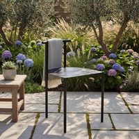 Ensemble table et chaises rondes en alliage d'aluminium tubulaire créatif pour extérieur, cour, jardin, balcon, restaurant, villa, café – Mobilier populaire