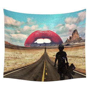 <span class=keywords><strong>Tapisserie</strong></span> de conception personnalisée pour la décoration de la maison de Noël <span class=keywords><strong>Tapisserie</strong></span> murale en polyester - Product Image 3