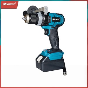 Perceuse multifonction transfrontalière au lithium-ion, tournevis électrique rechargeable, construction en cuivre, fer et plastique, 21V 200W - Product Image 1