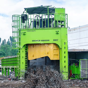 Ciseaux étagés multi-couteaux ferraille déchets d'acier portique équipement hydraulique Machine moulage à un coup 800-C - Product Image 4