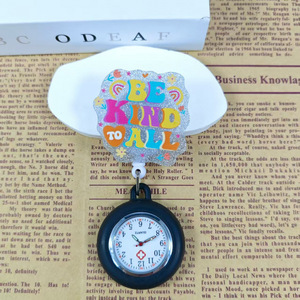 Reloj de Bolsillo con Broche y Cubierta de Silicona, Regalo de Navidad para Enfermeras, Estudiantes de Medicina y Doctores - Product Image 1