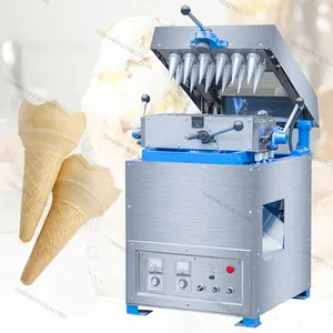 गर्म बेच नई आइस क्रीम वफ़ल शंकु निर्माता मशीन की कीमत