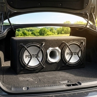 Caisse de subwoofer pour voiture à alimentation directe 12 pouces, sensibilité 90 dB, réponse en fréquence haute performance, caisson de basses pour véhicule 212