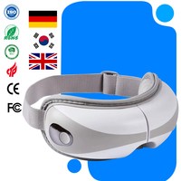 Gran oferta, cubierta de tela de doble capa personalizada, airbags, masajeador de ojos transpirable, música para dormir