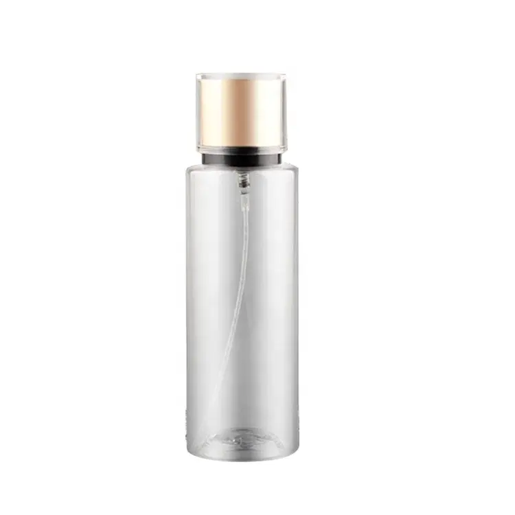 PET 250ml boş cam parfüm şişesi parfüm sprey şişe ile kıvrım pompa Vitoria parfüm kap