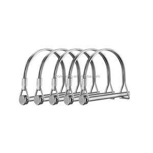 Perni di Bloccaggio a Molla con <span class=keywords><strong>Filo</strong></span> 1/4 di Pollice, Perni di Sicurezza Resistenti per Alberi di Trasmissione con Supporto ad Arco Rotondo - Product Image 3