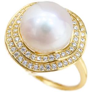 S925 Silver DIY Pearl Accessories Set Empty <b>Cat</b> Claw Style Bracelet <b>Ring</b> 9193 Fashion Style Silver Jewelry with Plated Beads - Product Image 5