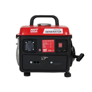 Small Lightweight and Low Noise European Standard Gasoline Generator Hand Start for Camping Parties for All Places