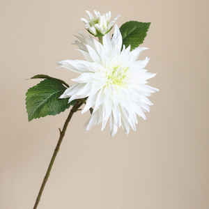 Arreglo floral Dalia para decoración del hogar MOQ bajo Flores artificiales Arreglo de bricolaje Flores 2 cabezas Crisantemo Decoración de la <span class=keywords><strong>casa</strong></span> - Product Image 5