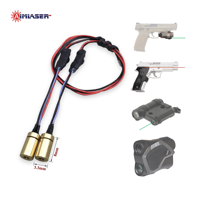 850nm 500mW 6mmx15mm SMD 3535 VCSEL Large Beam Mini Laser Diode Module for Tactical Laser Sight IR Light Illuminator