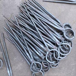 ملقط من الحديد وملقط من الجرافيت بطول من 400 مم إلى 450 مم، يتناسب مع بوتقة الجرافيت والكوارتز بوزن 2 كجم، 1 #   و2 #   بوتقة السيليكون - Product Image 6