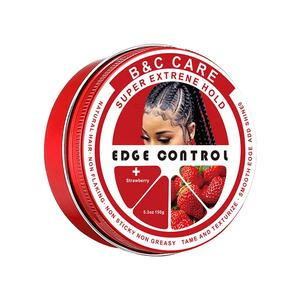 Cire coiffante au parfum de fruits biologique de 150g pour toutes les coiffures avec tenue forte et effet texturant - Product Image 1