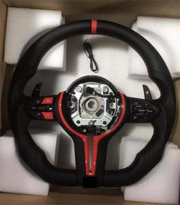 Le volant sport Red Label pour BMW convient aux modèles <span class=keywords><strong>320</strong></span> 525 F10 F30 E90 F70 E71 F31 X5 X6 F01 F07 F20 F11 F22 F25 M3 M5 - Product Image 1