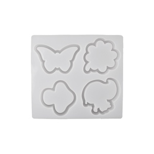Moule à gâteau en silicone en forme de mini cœur champignon Early Riser <span class=keywords><strong>pour</strong></span> chocolat, gelée, <span class=keywords><strong>fondant</strong></span>, dessert, pâtisserie, décoration, outil de cuisine - Product Image 4