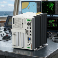 PC industriel embarqué sans ventilateur à large plage de température avec processeur Core i9/i7/i5/i3, 6 ports USB et Wi-Fi/4G/5G
