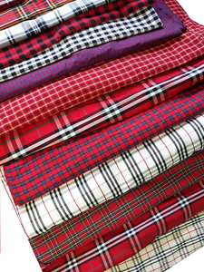 Chemise brossée Textiles Vérifier Tartan Coton Tissu <span class=keywords><strong>Plaid</strong></span> Tissu Fil Teint Uni Coton Tissu pour Uniforme Scolaire Tissu - Product Image 2