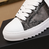 Chaussures décontractées tendance en toile imperméable et respirante pour l'été, avec empeigne extensible, semelle extérieure en caoutchouc recyclable multicolore et design à lacets