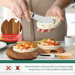 En stock. Ensemble de planches à fromage en bois d'acacia en forme de cœur, planche à découper pour la maison, assiette en bois massif, assiette à fruits, plateau à fromage - Product Image 5