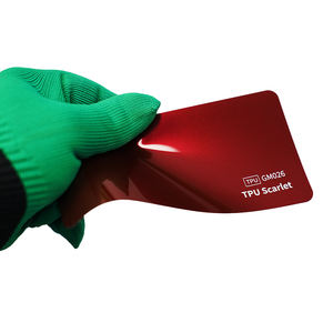 Película protectora de pintura PPF de color <span class=keywords><strong>escarlata</strong></span> de TPU para no amarillear, antiarañazos, autocuración, 1,52x15m, película protectora de pintura PPF para coche - Product Image 1