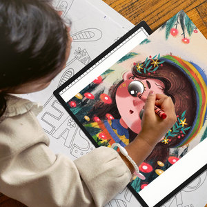 Almohadilla LED ultrafina para niños con atenuación iluminada personalizada al por mayor - Product Image 3