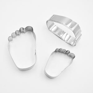 Accessoires de pâtisserie Shengchu en acier inoxydable écologique – Lot de 3 <span class=keywords><strong>emporte</strong></span>-pièces durables pour biscuits/fruits à faire soi-même - Product Image 4