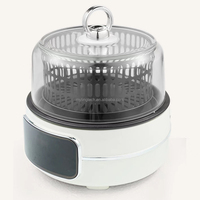 Cuisinière intégrée 4 en 1 multifonctionnelle de ménage OEM Friteuse à air chaud électrique moderne Cuiseur à riz Friture à la vapeur-pour la maison