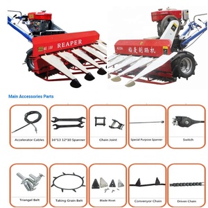 China Rice Paddy Wheat Reaper Binder <b>Cutter</b> With Tractor Power Grain Harvesting <b>Machinery</b> Rice Paddy Sesame Reaper <b>Cutter</b> Reaper - Product Image 4