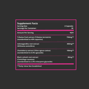 OEM Natural Hormonal Support Supplement com <span class=keywords><strong>Tribulus</strong></span> <span class=keywords><strong>Terrestris</strong></span> & Ashwagandha Root Extract para Hormônio Balance & Mood - Product Image 2
