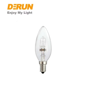 Truyền Thống C35 Halogen Đèn Rõ Ràng Nến Hình Dạng E14 220-240V 18W 28W 42W Bóng Đèn Halogen, HAL-C35 - Product Image 2