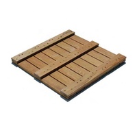 Pavimentazione per esterni Cumaru piastrelle per Decking bordo per ponte (interblocco Patio Deck Tile legno duro