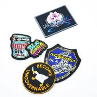 Patch en caoutchouc personnalisé avec logo PVC, badge souple en relief 2D 3D pour vêtements, uniformes, vêtements de travail, fabricant de vestes