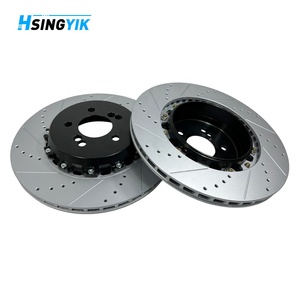 Disque de frein à rotor arrière Hsingyik en 2 pièces pour <span class=keywords><strong>BMW</strong></span> M2 M3 M4 F22 F30 F32 F33 F80 F82 F83 F87 34212284811 370X24MM - Product Image 4