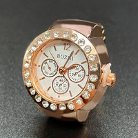 Montre-bague à quartz pour couple homme et femme, simple et élégante, pour le commerce transfrontalier, vente en gros, offre spéciale