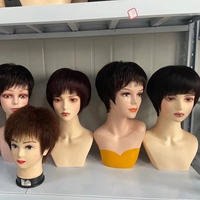 Perruque de dentelle complète sans colle avec base en soie pour la coupe de lutin Perruque de cheveux humains à usage quotidien pour femmes