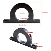 Soporte de Montaje de Bobina de Aluminio Billet de 2 Pulgadas Mecanizado por CNC con Acero Inoxidable