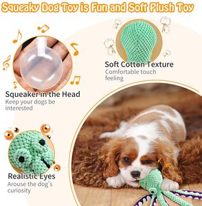 Jouets à couiner pour chien personnalisés / Jouets à couiner en peluche pour chiot / Jouets à couiner en peluche résistants pour chien - Product Image 3