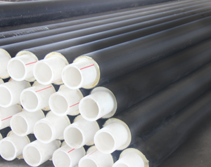 Đúc sẵn cách PERT-II Ống trực tiếp chôn Polyurethane Ống sưởi ấm cho ngoài trời bên ngoài mùa xuân nóng giao hàng nhiệt - Product Image 4
