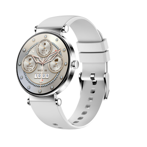 <span class=keywords><strong>Reloj</strong></span> <span class=keywords><strong>Inteligente</strong></span> con Monitor de Actividad de Acero Inoxidable Best Buy para <span class=keywords><strong>Mujer</strong></span> con Resistencia al Agua IP68 - Product Image 3