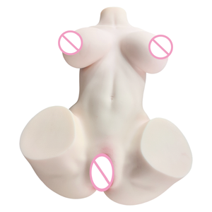 Juguete Sexual <span class=keywords><strong>de</strong></span> Medio Torso <span class=keywords><strong>de</strong></span> 16.5 kg con Vagina y Pechos para Venta al por Mayor - Product Image 1