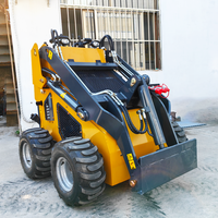 Sea Hawk Crawler Kompaktlader Mini-Dumper 260kg Nennlast 0,08m³ Schaufel Parker-Pumpe 13,5PS Hocheffizienter Motorlager