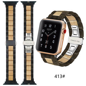 <span class=keywords><strong>Bracelet</strong></span> en <span class=keywords><strong>bois</strong></span> de bambou fait à la main pour <span class=keywords><strong>Apple</strong></span> <span class=keywords><strong>Watch</strong></span> Band 42mm 38mm 40mm 44mm 41mm 45mm <span class=keywords><strong>Bracelet</strong></span> en <span class=keywords><strong>bois</strong></span> pour <span class=keywords><strong>Apple</strong></span> <span class=keywords><strong>Watch</strong></span> - Product Image 3