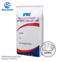 Kolanky Factory Wholesale HPMC Grade Construction Plastifiant Poudre Blanche Pureté 99% pour Produit Auxiliaire Chimique Autonivelant