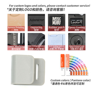 <b>Plastic</b> <b>Hooks</b> For Stroller Bags B106 B110 25Mm Inner Diameter Foldable Click Installation PP Material - Product Image 4