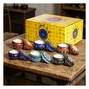 Vela de Ceremonia en Lata Premium, Recuerdo para Invitados, Aroma Natural de Soya, Exhibición de Boutique para Recepciones, Selección de Lujo - Product Image 6