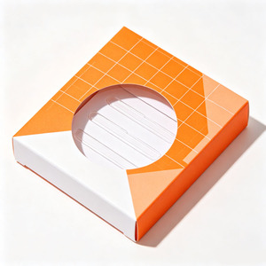 Boîte d'emballage personnalisée pour faux ongles avec fenêtre transparente, languette de suspension et insert en carton - Product Image 6