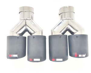 <span class=keywords><strong>Akrapovic</strong></span>-tubo de <span class=keywords><strong>escape</strong></span> de alta calidad, doble salida, borde curvo de fibra de carbono, puntas de <span class=keywords><strong>escape</strong></span> - Product Image 1