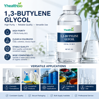 1,3-Butylène Glycol CAS 107-88-0 Liquide Incolore Qualité Cosmétique Humectant Matière Première pour Formulation de Soins Cutanés Vente en Gros
